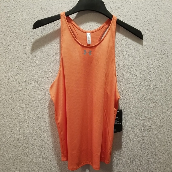 Under Armour Womens Large Tank Salmon - Picture 9 of 13